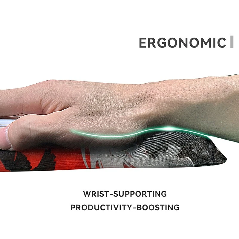 Custom Office Mouse Pads With Wrist Support high quality