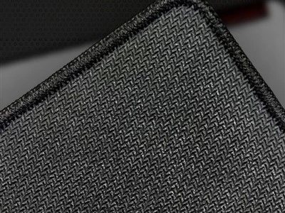 How do anti-slip textures improve mouse pad stability?