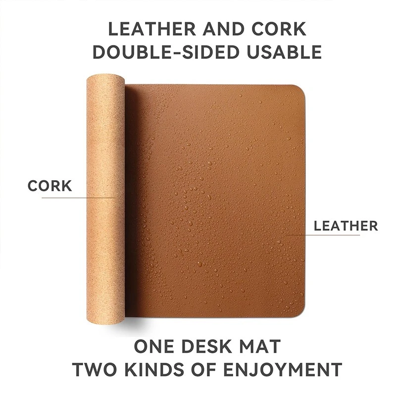 Luxury Cork Leather Mouse Pad suppliers