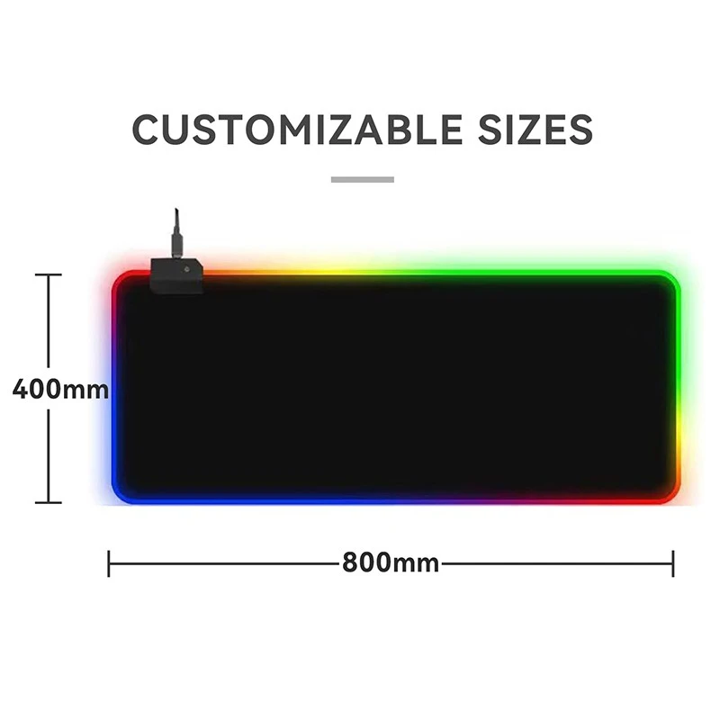 RGB Gaming Mouse Pad LED Lighting Effect best