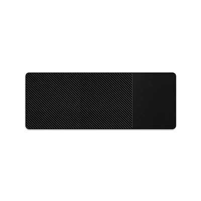 900×400mm Dual Surface Desk Pad, Carbon Fiber Textured Large Gaming Mouse Pad
