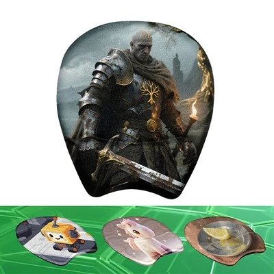 Custom Mouse Pad with Gel Wrist Rest