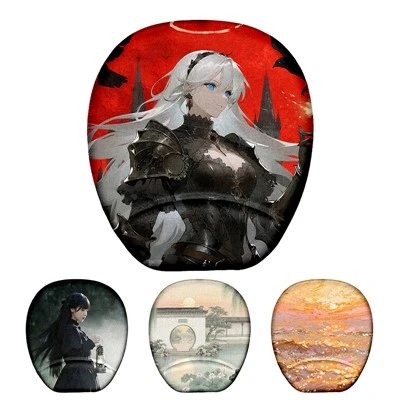 Custom Office Mouse Pads with Wrist Support