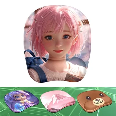 Custom Photo Mouse Pad with Wrist Rest