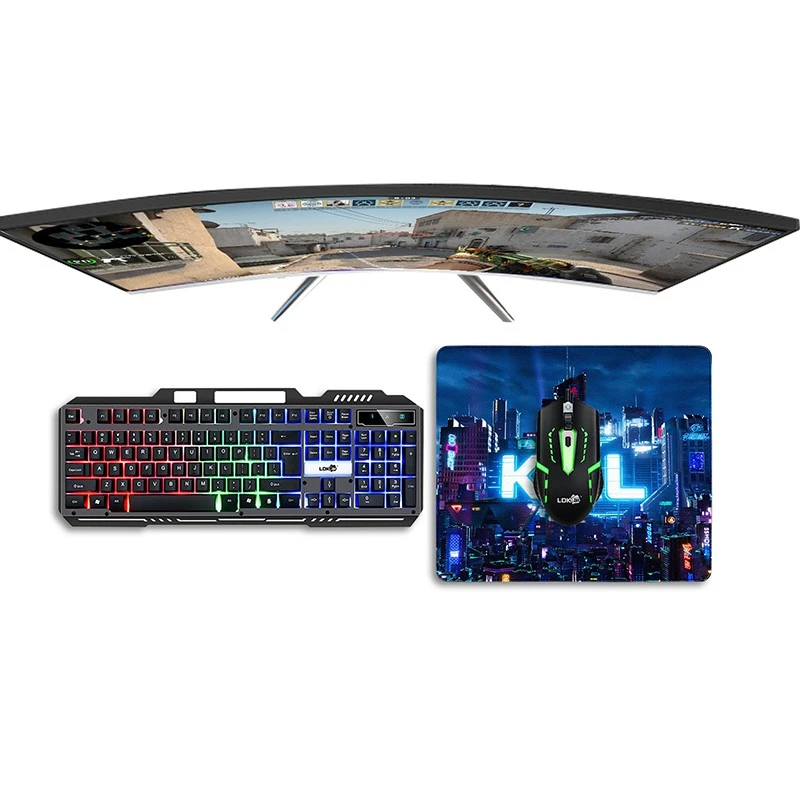 Smooth Surface Cloth Gaming Mouse Pad factory